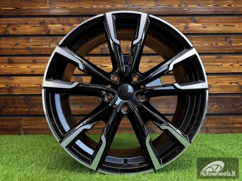 Ratlankis R19x8  5X120  ET  46  72.6  YF5710  Black Polished (MB)  For BMW  (Z6)  (HYBRID FORGED)