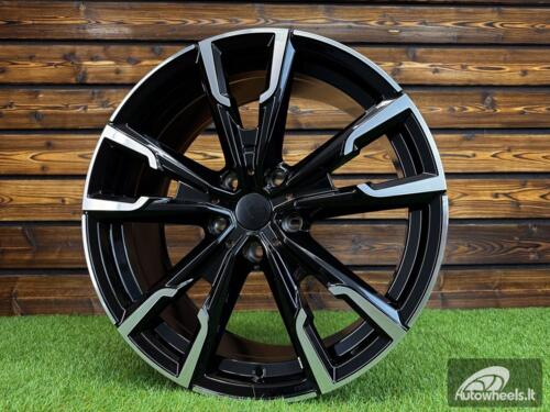 Ratlankis R19x8  5X120  ET  46  72.6  YF5710  Black Polished (MB)  For BMW  (Z6)  (HYBRID FORGED)