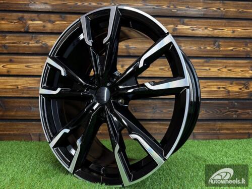 Ratlankis R19x8  5X120  ET  46  72.6  YF5710  Black Polished (MB)  For BMW  (Z6)  (HYBRID FORGED)