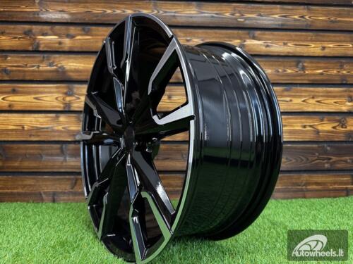 Ratlankis R19x8  5X120  ET  46  72.6  YF5710  Black Polished (MB)  For BMW  (Z6)  (HYBRID FORGED)