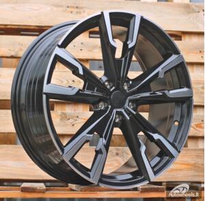 Ratlankis R19x8  5X120  ET  46  72.6  YF5710  Black Polished (MB)  For BMW  (Z6)  (HYBRID FORGED)