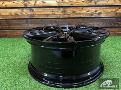 Ratlankis R19x8  5X112  ET  46  66.6  YF5710  Black (BL)  For BMW  (M+K7)  (HYBRID FORGED (X1; iX1; X2; iX2; Series 1(F40) 2(F44))