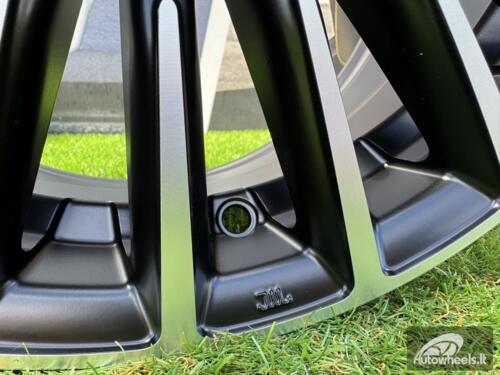 Ratlankis R16x6.5  4X98  ET  35  58.1  Y1210  Black Polished (MB)  For FIAT  (P)  (NEW Model 500)