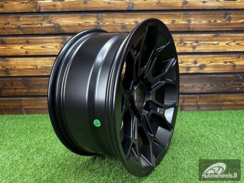 Ratlankis R17x8  6X139.7  ET  5  106.1  Y1203  Black Half Matt (BLHM)  For TOYOT  (R)