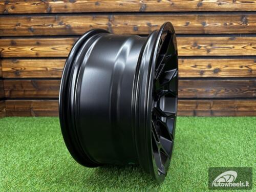 Ratlankis R17x8  6X139.7  ET  5  106.1  Y1203  Black Half Matt (BLHM)  For TOYOT  (R)