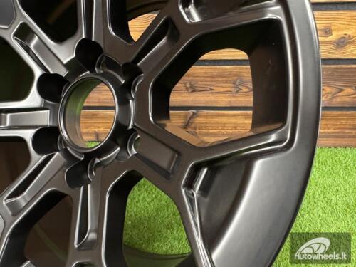 Ratlankis R17x8  6X139.7  ET  5  106.1  Y1203  Black Half Matt (BLHM)  For TOYOT  (R)