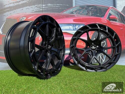 Ratlankis Forzza Saturn 9,5X22 5X112 ET37 66,56 Black Magic