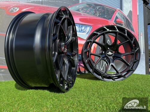 Ratlankis Forzza Saturn 9,5X22 5X112 ET37 66,56 Black Magic