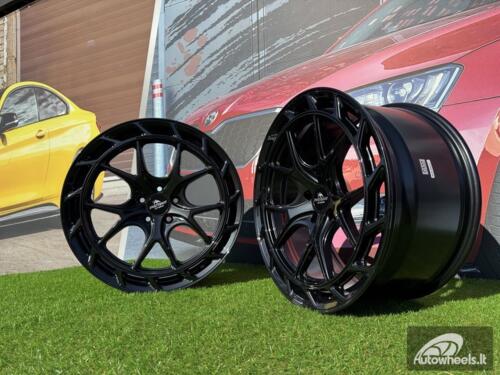Ratlankis Forzza Saturn 9,5X22 5X112 ET37 66,56 Black Magic