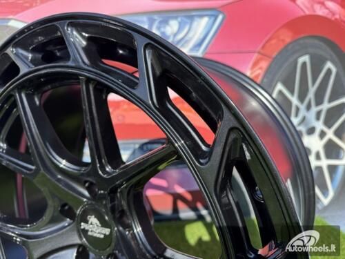 Ratlankis Forzza Saturn 9,5X22 5X112 ET37 66,56 Black Magic