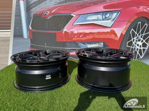 Ratlankis Forzza Saturn 9,5X22 5X112 ET37 66,56 Black Magic