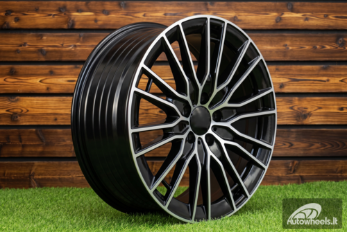 Ratlankis R19x8.5  5X112  ET  35.5  66.6  YF0427  Black Polished (MB)  For MER  (Z6)  (HYBRID FORGED)