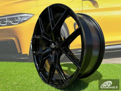 Ratlankis Forzza Gravity 8X18 5X120 ET35 72,56 Black