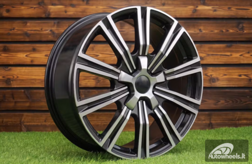Ratlankis R18x8  5X150  ET  60  110.1  B1149  (H742F)  Black Polished (MB)  For TOYOT  (K7)  (HYBRID FORGED)