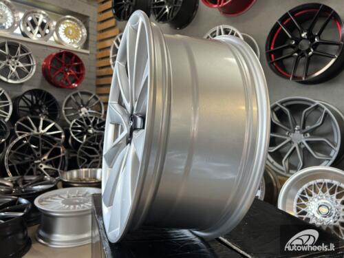 Ratlankis R19x8.5  5X114.3  ET  40  64.1  B2046  (H3154F)  Silver Shining (SS)  For TESLA  (K7+K3)  (HYBRID FORGED (Model 3))