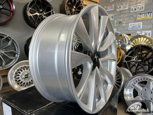 Ratlankis R19x8.5  5X114.3  ET  40  64.1  B2046  (H3154F)  Silver Shining (SS)  For TESLA  (K7+K3)  (HYBRID FORGED (Model 3))