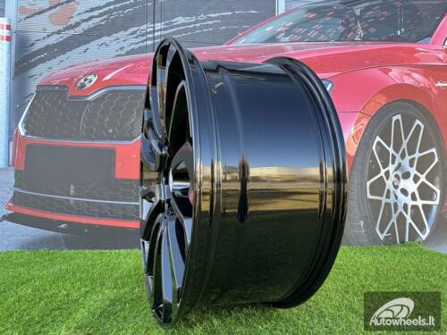 Ratlankis R22x9.5  5X120  ET  45  72.6  BY959  (H702F)  Black (BL)  For LAND  (K7)  (HYBRID FORGED)