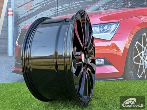Ratlankis R22x9.5  5X120  ET  45  72.6  BY959  (H702F)  Black (BL)  For LAND  (K7)  (HYBRID FORGED)