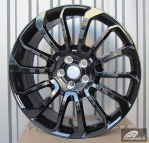 Ratlankis R22x9.5  5X120  ET  45  72.6  BY959  (H702F)  Black (BL)  For LAND  (K7)  (HYBRID FORGED)