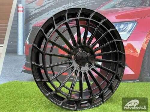 Ratlankis R19x9.5  5X112  ET  43  66.6  H3140F  Black (BL)  For MER  (K7)  (HYBRID FORGED Rear+Front)