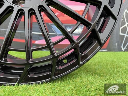 Ratlankis R19x9.5  5X112  ET  43  66.6  H3140F  Black (BL)  For MER  (K7)  (HYBRID FORGED Rear+Front)
