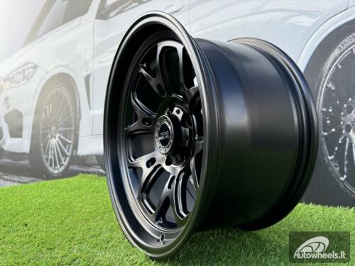 Ratlankis R17x9  6X139.7  ET  M6  106.1  B1106  Black Half Matt (BLHM)  For 4X4  (P)
