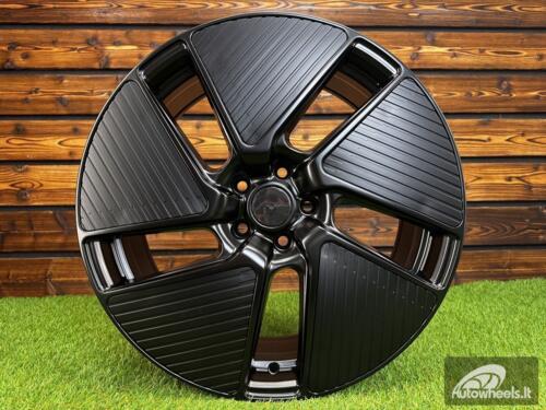 Ratlankis R19x7.5  5X108  ET  45  65.1  3S1259  Black Half Matt (BLHM)  For PEUG  (P)  (HYBRID FORGED)