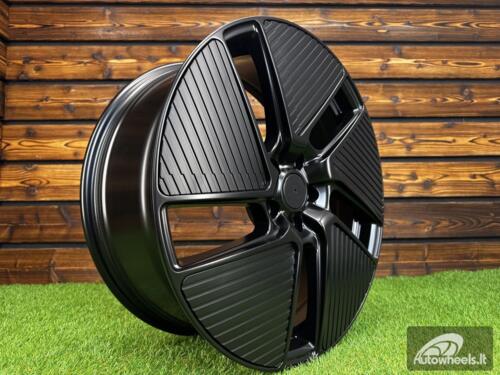 Ratlankis R19x7.5  5X108  ET  45  65.1  3S1259  Black Half Matt (BLHM)  For PEUG  (P)  (HYBRID FORGED)