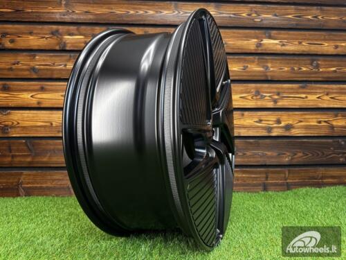 Ratlankis R19x7.5  5X108  ET  45  65.1  3S1259  Black Half Matt (BLHM)  For PEUG  (P)  (HYBRID FORGED)