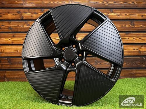 Ratlankis R19x7.5  5X108  ET  45  65.1  3S1259  Black Half Matt (BLHM)  For PEUG  (P)  (HYBRID FORGED)