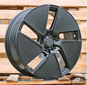 Ratlankis R19x7.5  5X108  ET  45  65.1  3S1259  Black Half Matt (BLHM)  For PEUG  (P)  (HYBRID FORGED)