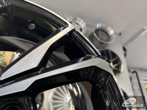 Ratlankis R18x8  5X114.3  ET  50  64.1  A5563  (BK5384)  Black Polished (MB)  For HOND  (P)