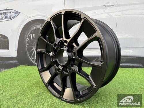 Ratlankis R18x8  6X139.7  ET  50  95.1  Y1202  Black Half Matt (BLHM)  For TOYOT  (Z4)