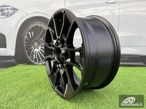 Ratlankis R18x8  6X139.7  ET  50  95.1  Y1202  Black Half Matt (BLHM)  For TOYOT  (Z4)