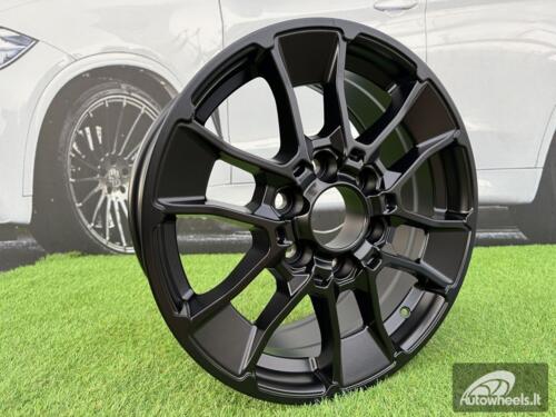 Ratlankis R18x8  6X139.7  ET  50  95.1  Y1202  Black Half Matt (BLHM)  For TOYOT  (Z4)