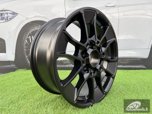 Ratlankis R18x8  6X139.7  ET  50  95.1  Y1202  Black Half Matt (BLHM)  For TOYOT  (Z4)