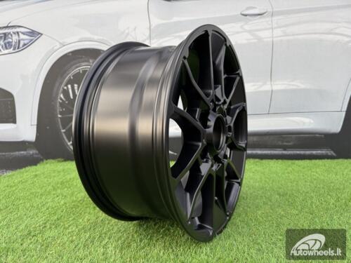 Ratlankis R18x8  6X139.7  ET  50  95.1  Y1202  Black Half Matt (BLHM)  For TOYOT  (Z4)