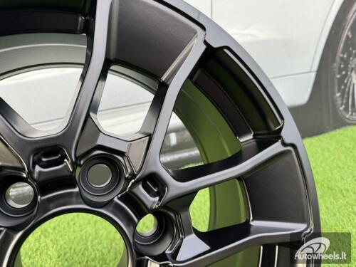 Ratlankis R18x8  6X139.7  ET  50  95.1  Y1202  Black Half Matt (BLHM)  For TOYOT  (Z4)