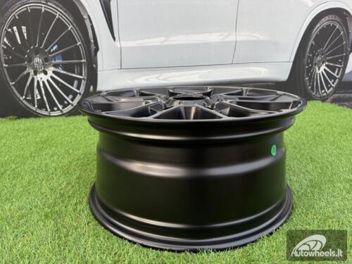 Ratlankis R18x8  6X139.7  ET  50  95.1  Y1202  Black Half Matt (BLHM)  For TOYOT  (Z4)