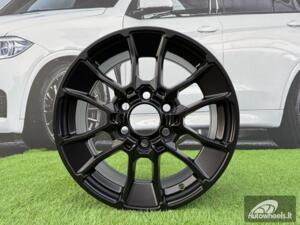 Ratlankis R18x8  6X139.7  ET  50  95.1  Y1202  Black Half Matt (BLHM)  For TOYOT  (Z4)