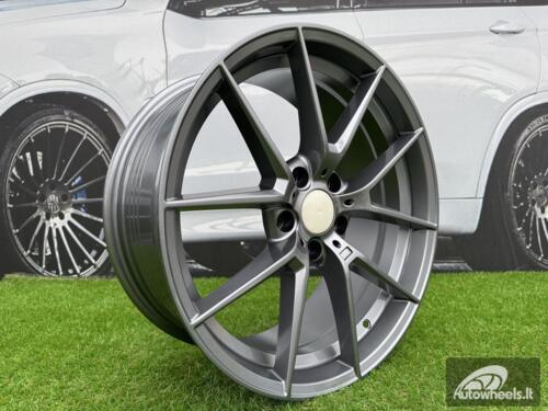 Ratlankis R19x8.5  5X120  ET  35  72.6  B1416  (FBX124)  Gun Metal (GM)  For BMW  (P2+Z7)  (HYBRID FORGED Rear+Front)