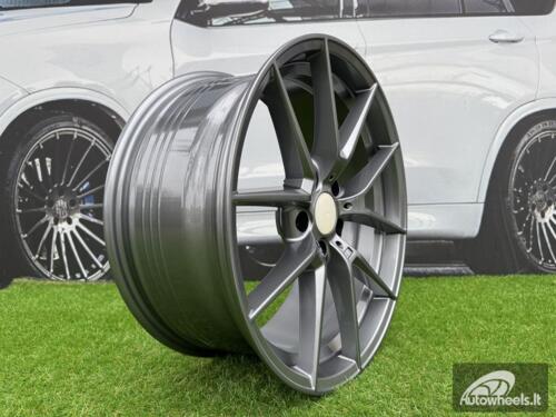 Ratlankis R19x8.5  5X120  ET  35  72.6  B1416  (FBX124)  Gun Metal (GM)  For BMW  (P2+Z7)  (HYBRID FORGED Rear+Front)