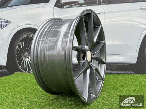 Ratlankis R19x8.5  5X120  ET  35  72.6  B1416  (FBX124)  Gun Metal (GM)  For BMW  (P2+Z7)  (HYBRID FORGED Rear+Front)