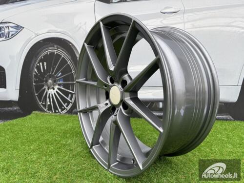 Ratlankis R19x9.5  5X120  ET  40  72.6  B1416  (FBX124)  Gun Metal (GM)  For BMW  (Z6+P2)  (HYBRID FORGED Rear+Front)