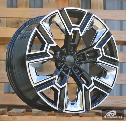 Ratlankis R20x10  5X112  ET  46  66.6  HF5220  Black Polished (MB)  For BMW  (Z6+K3)  (HYBRID FORGED Rear+Front)