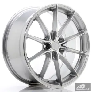 JR Wheels JR37 19x8,5 ET35 5x120 Silver Machined Face