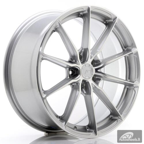 JR Wheels JR37 19x8,5 ET35 5x112 Silver Machined Face