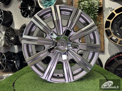 Ratlankis R21x8.5  5X150  ET  60  110.1  B1149  Grey Polished (MG)  For TOYOT  (K3)  (4x4)