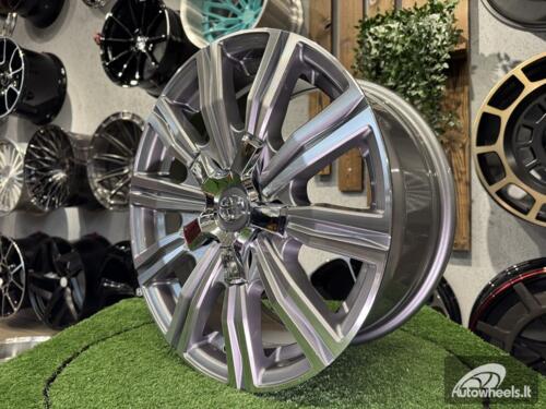 Ratlankis R21x8.5  5X150  ET  60  110.1  B1149  Grey Polished (MG)  For TOYOT  (K3)  (4x4)