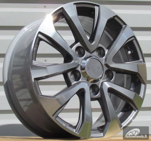 Ratlankis R18x8  5X150  ET  60  110.5  B1156  Grey Polished (MG)  For TOYOT  (K3)